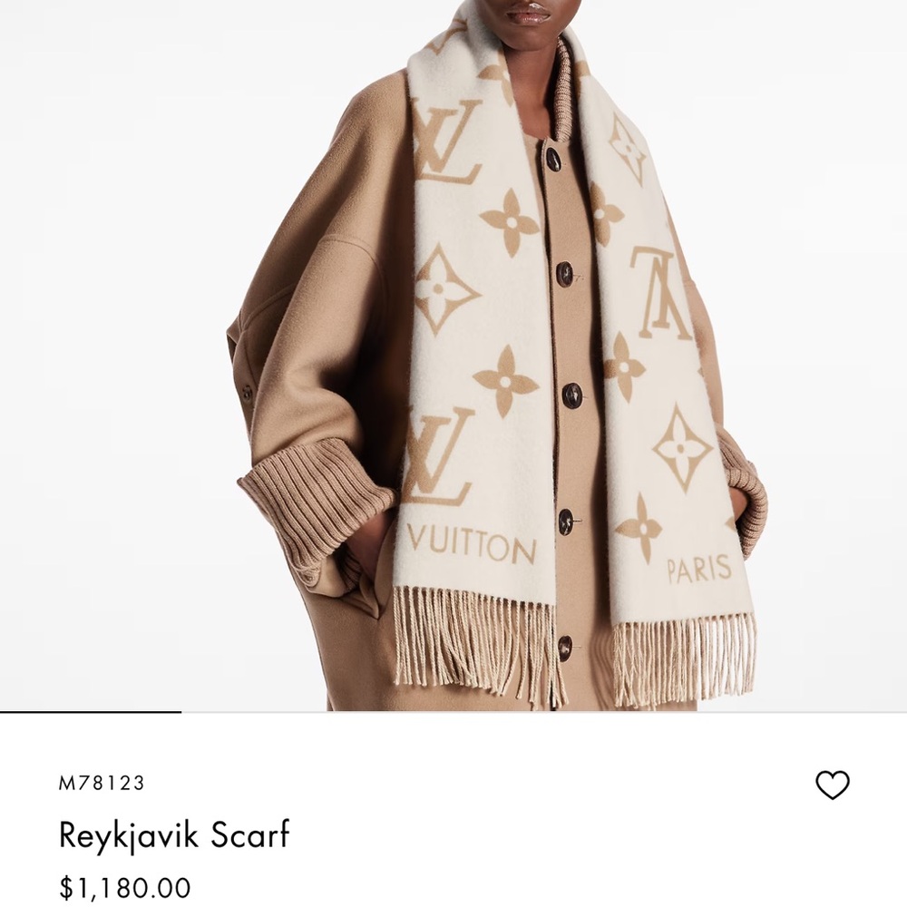 REYJAKIV SCARF Louis Vuitton scarf